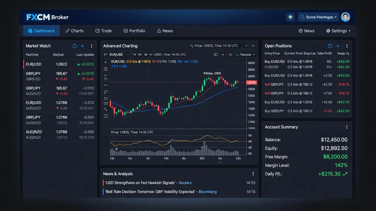 fxcm broker